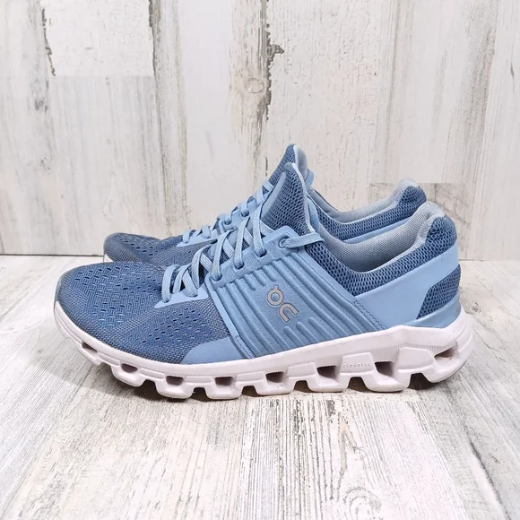 On Running Cloudswift "Lake/Sky" Blue Runners Athleisure Sneakers #1234 - Picture 1 of 12